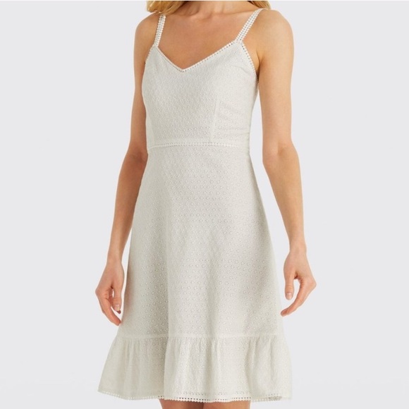 Draper James Eyelet lace flounce dress - Picture 8 of 11